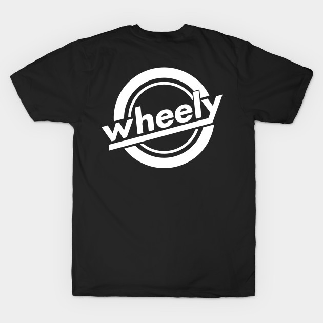 Wheely Logo White, Front and Back by Wheely